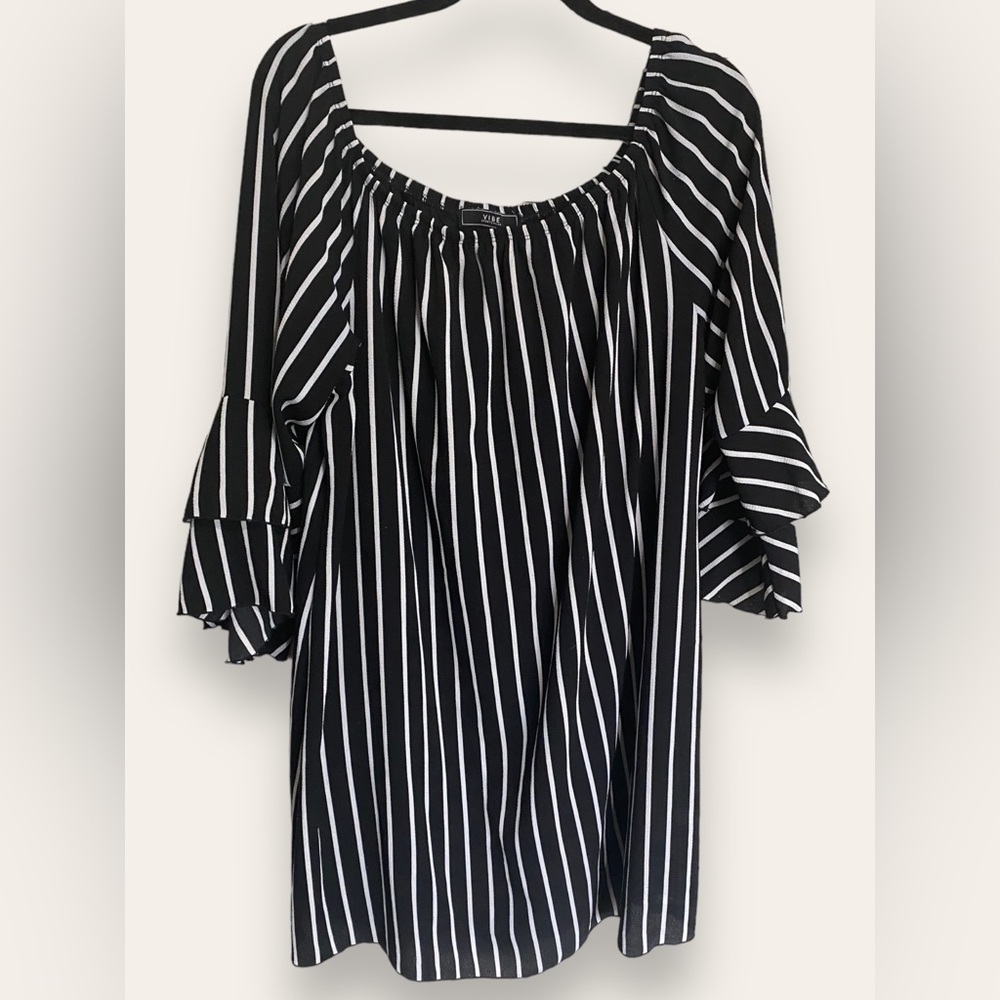 Plus size off the shoulder dress